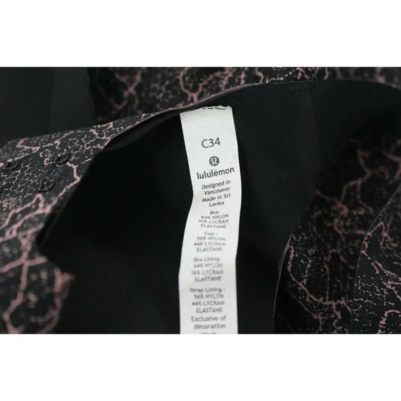 ladies lululemon sport bra size 34C - Picture 5 of 5